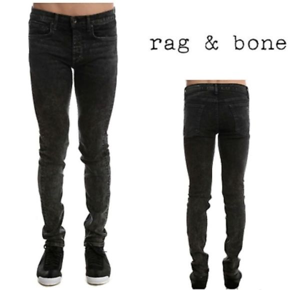 rag & bone Other - NWT Rag & Bone Standard Issue Fit 1 Acid Black